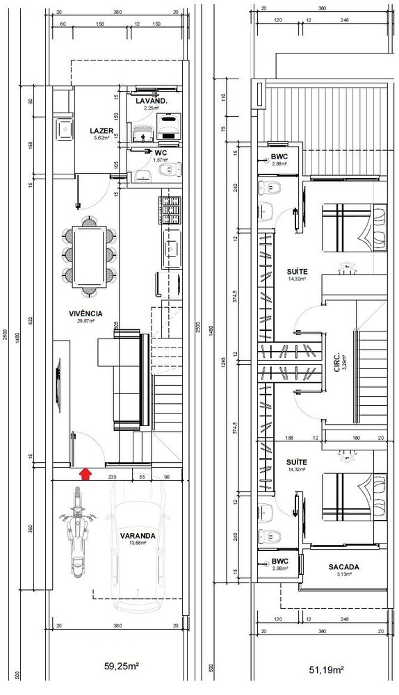 Sobrado, 2 quartos, 110 m² - Foto 16