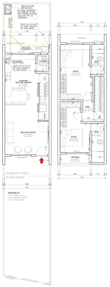 Sobrado, 2 quartos, 85 m² - Foto 4