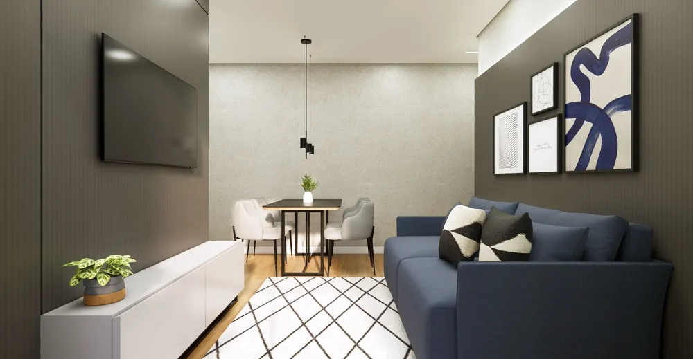 Apartamento, 2 quartos, 48 m² - Foto 3