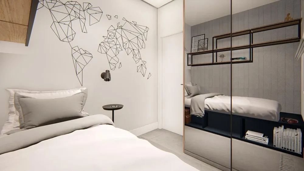 Sobrado, 2 quartos, 60 m² - Foto 2