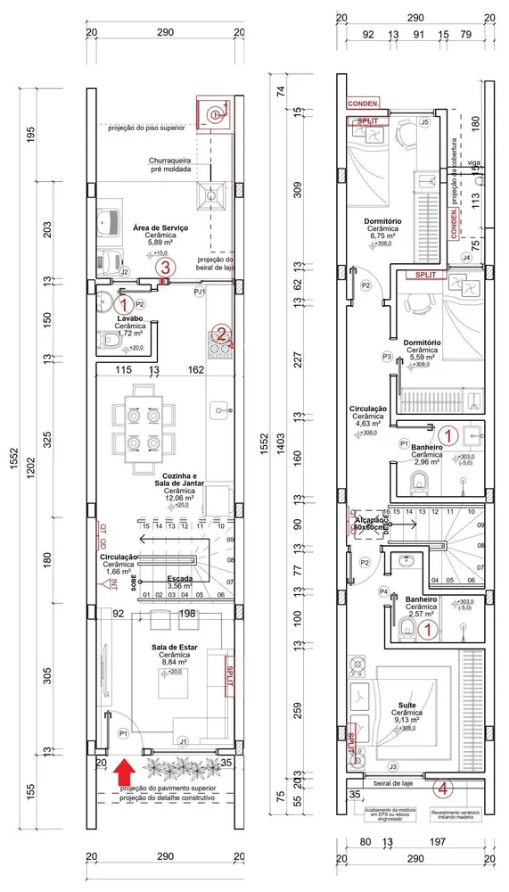 Sobrado, 3 quartos, 80 m² - Foto 14