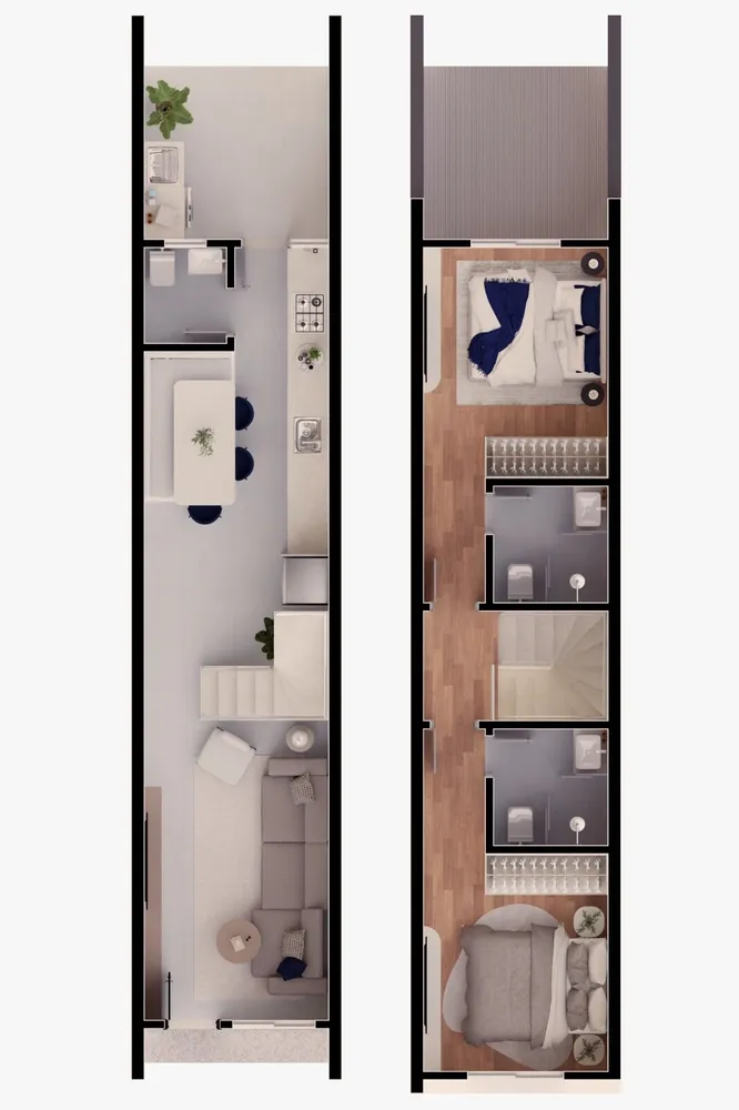 Sobrado, 2 quartos, 80 m² - Foto 26