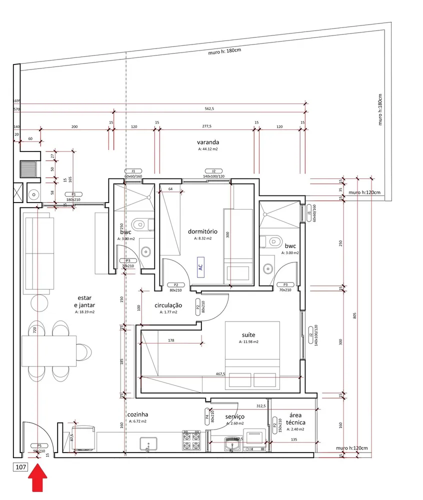 Apartamento, 2 quartos, 113 m² - Foto 15