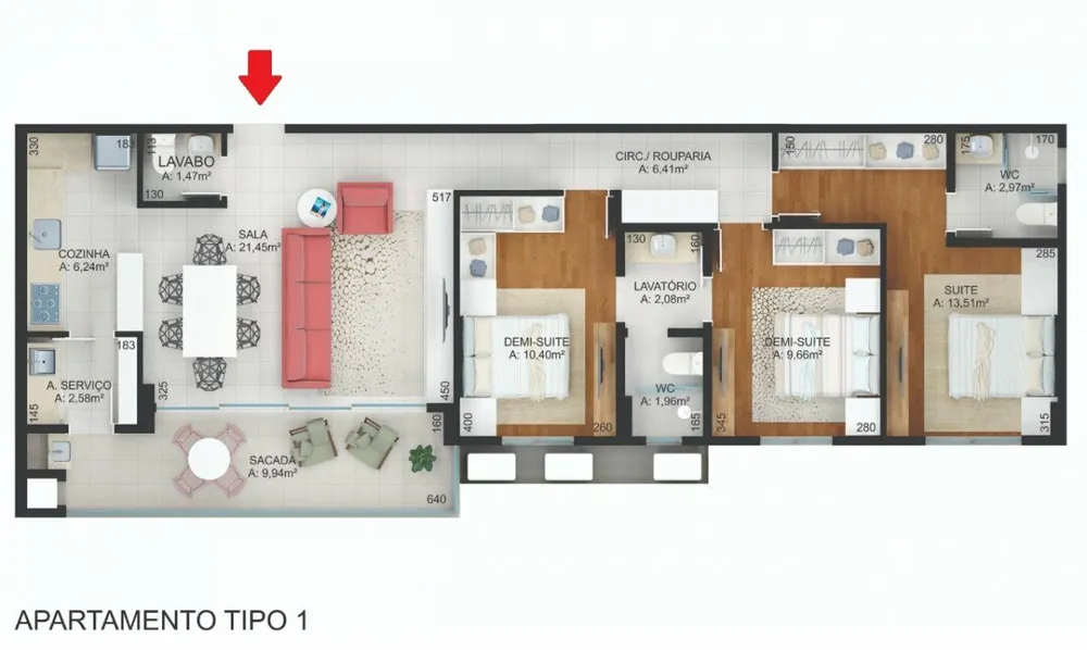 Apartamento, 3 quartos, 104 m² - Foto 17