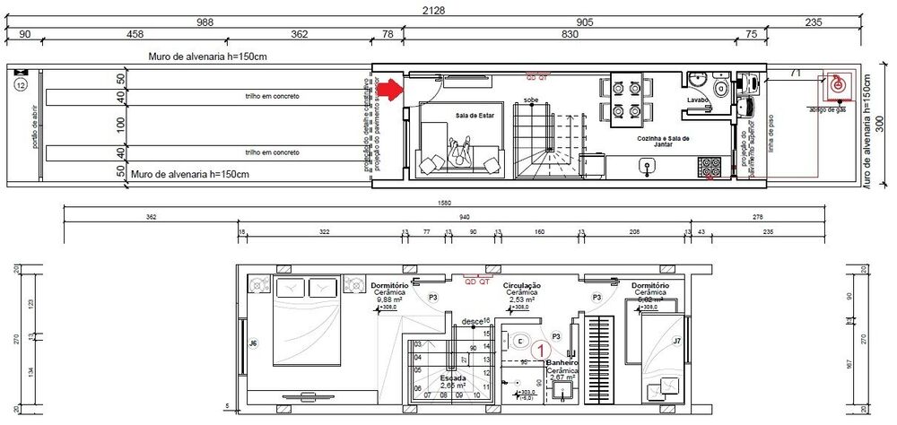 Sobrado à venda com 2 quartos, 55m² - Foto 8