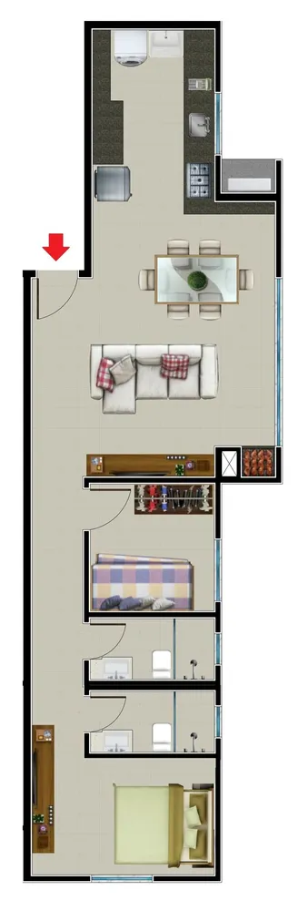 Apartamento, 2 quartos, 66 m² - Foto 13