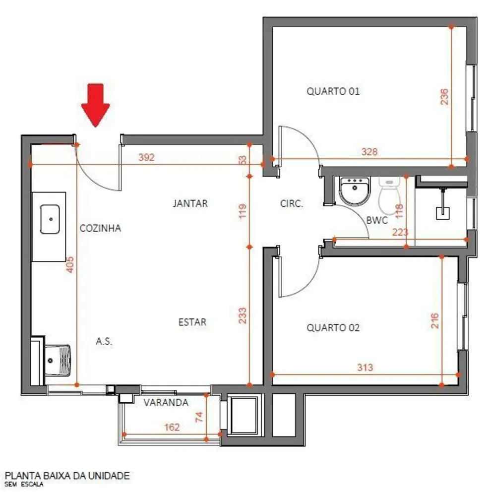 Apartamento, 2 quartos, 44 m² - Foto 5