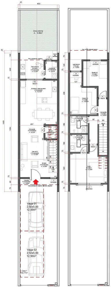 Sobrado, 3 quartos, 112 m² - Foto 15