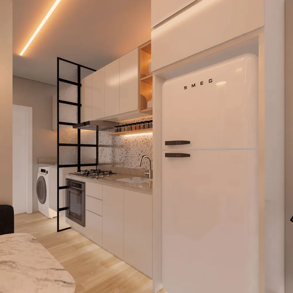 Apartamento, 1 quarto, 37 m² - Foto 2