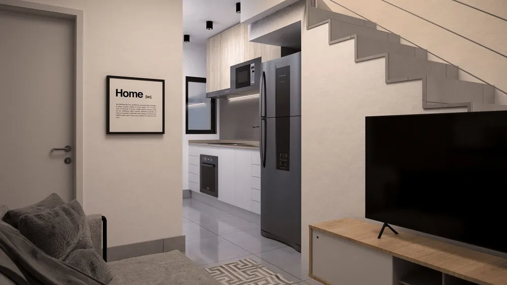 Sobrado, 2 quartos, 62 m² - Foto 3