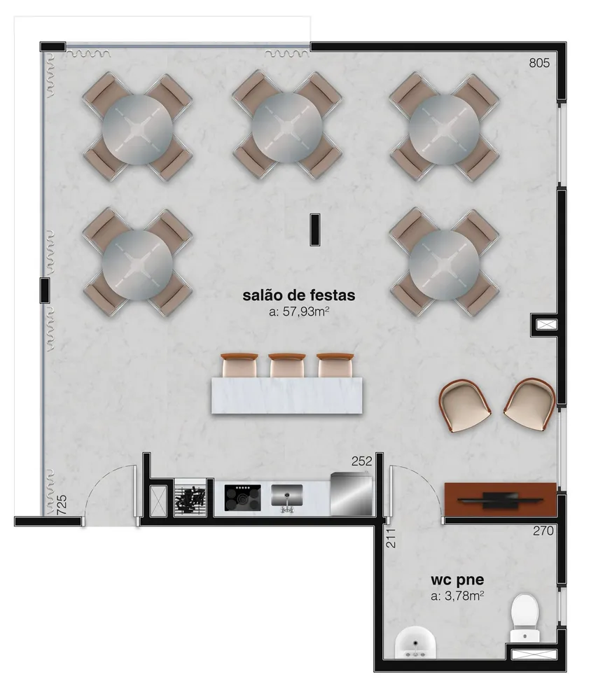 Apartamento, 2 quartos, 67 m² - Foto 11