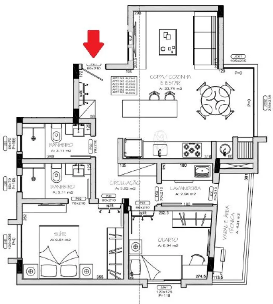 Apartamento, 2 quartos, 65 m² - Foto 19
