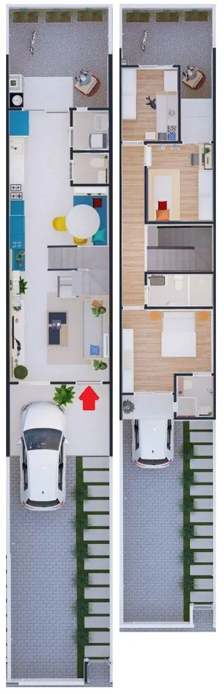 Sobrado, 3 quartos, 110 m² - Foto 4