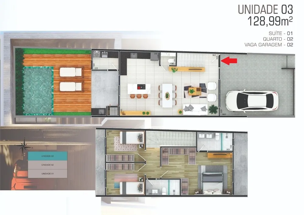 Sobrado, 3 quartos, 129 m² - Foto 14