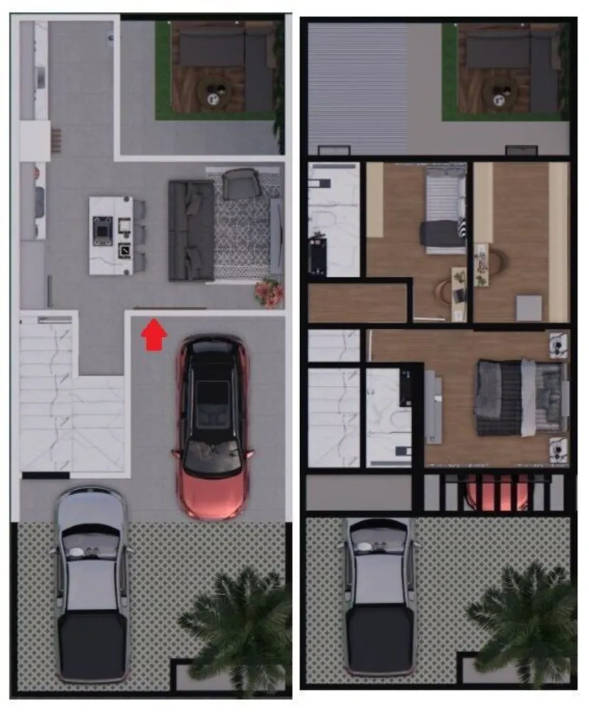 Sobrado, 3 quartos, 100 m² - Foto 22