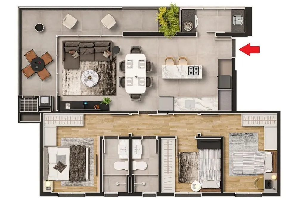 Apartamento, 3 quartos, 92 m² - Foto 12