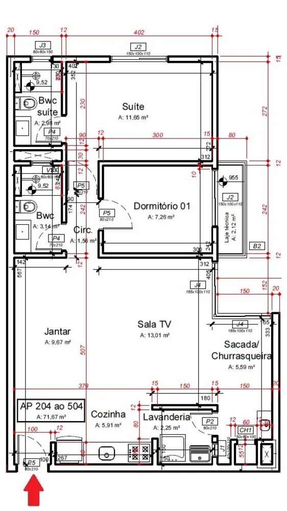 Apartamento, 2 quartos, 71 m² - Foto 17
