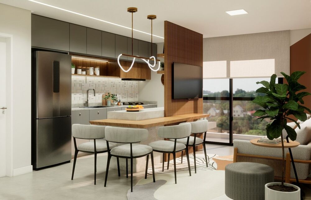 Apartamento, 2 quartos, 66 m² - Foto 2