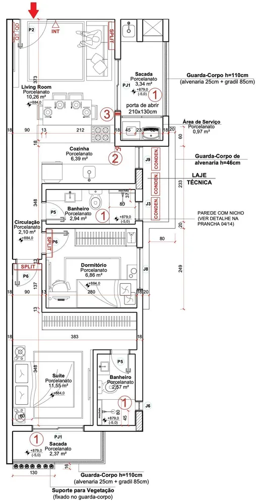 Apartamento, 2 quartos, 61 m² - Foto 15