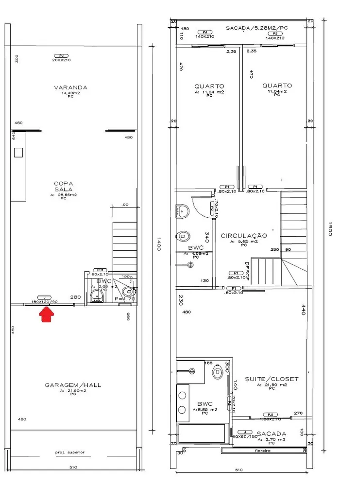 Sobrado, 3 quartos, 149 m² - Foto 9