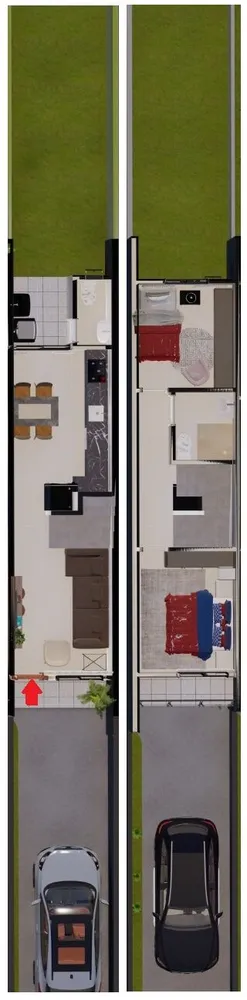 Sobrado, 2 quartos, 70 m² - Foto 11