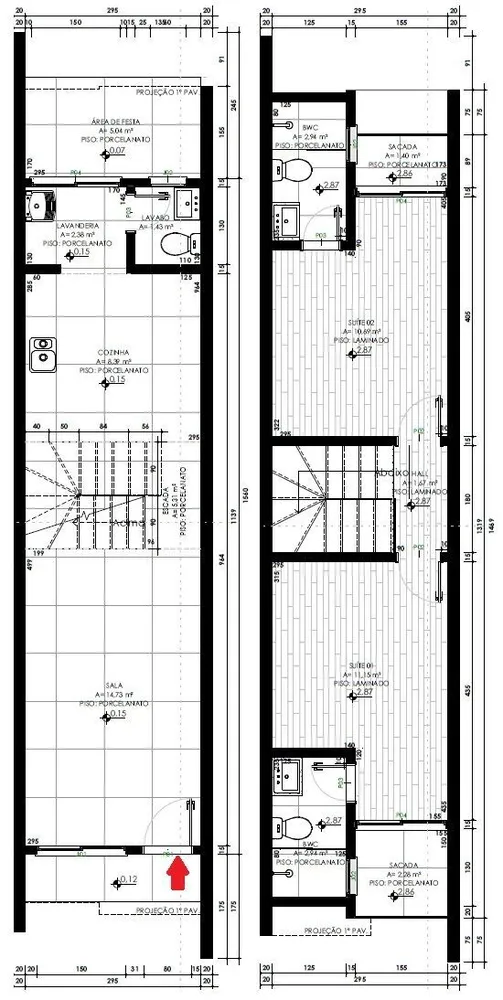 Sobrado, 2 quartos, 85 m² - Foto 7