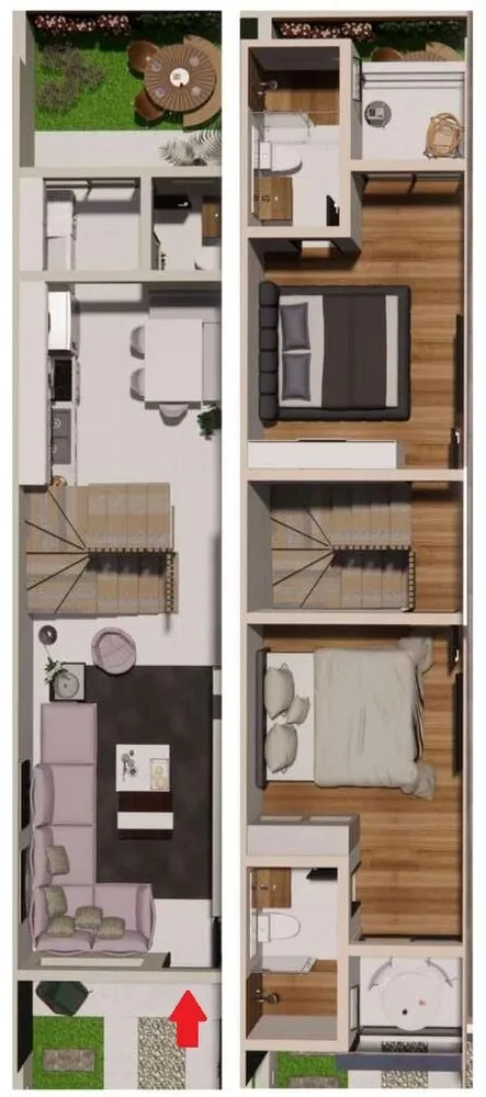 Sobrado, 2 quartos, 85 m² - Foto 10
