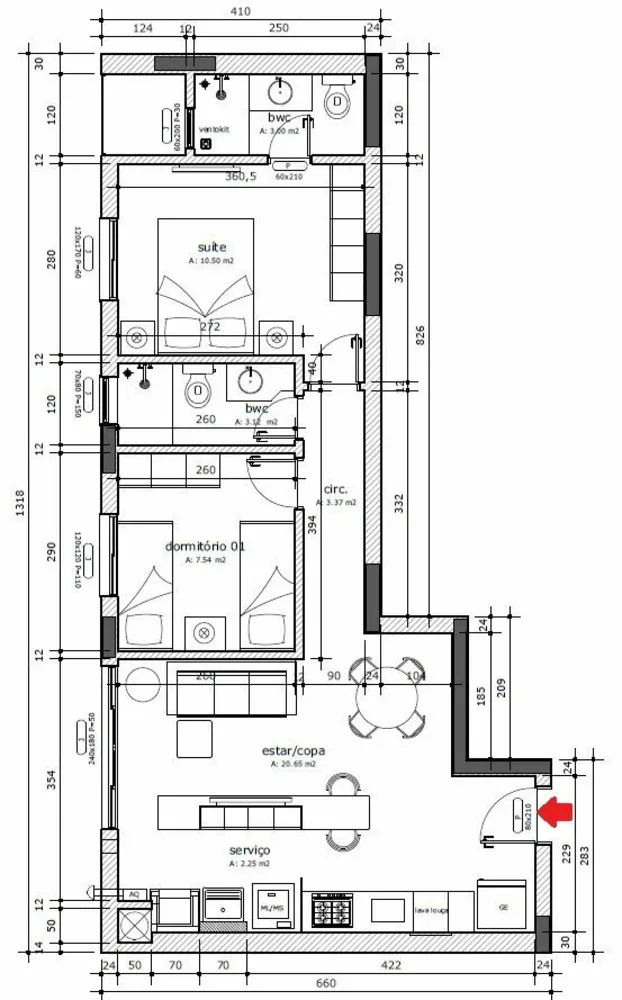 Apartamento, 2 quartos, 62 m² - Foto 13