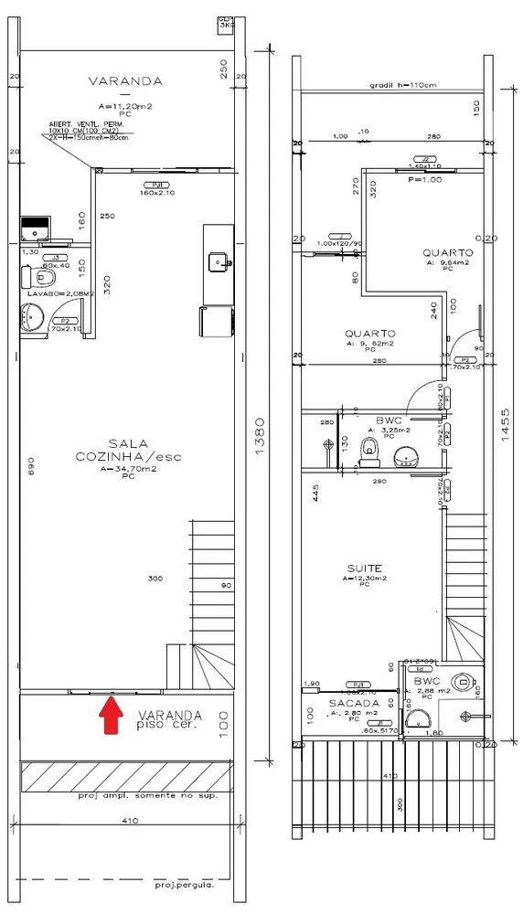 Sobrado, 3 quartos, 116 m² - Foto 15