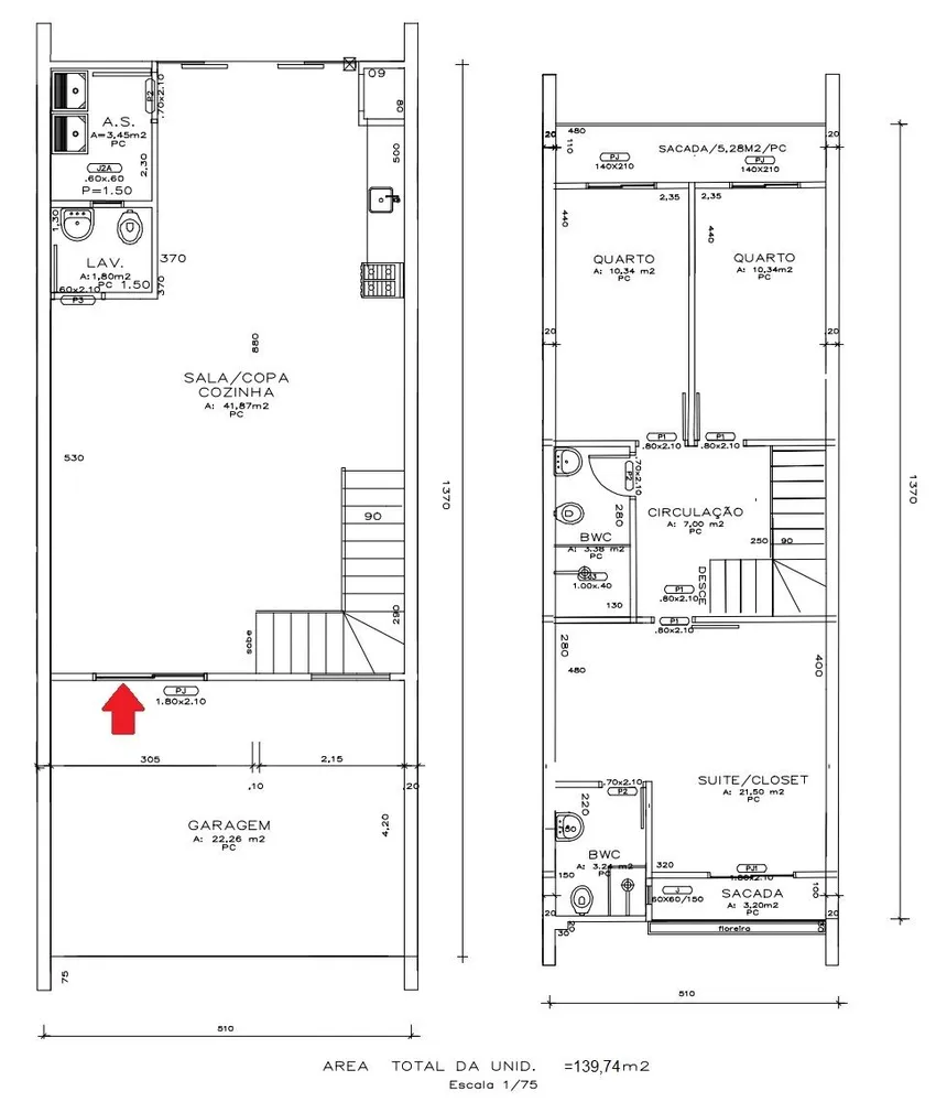 Sobrado, 3 quartos, 140 m² - Foto 5