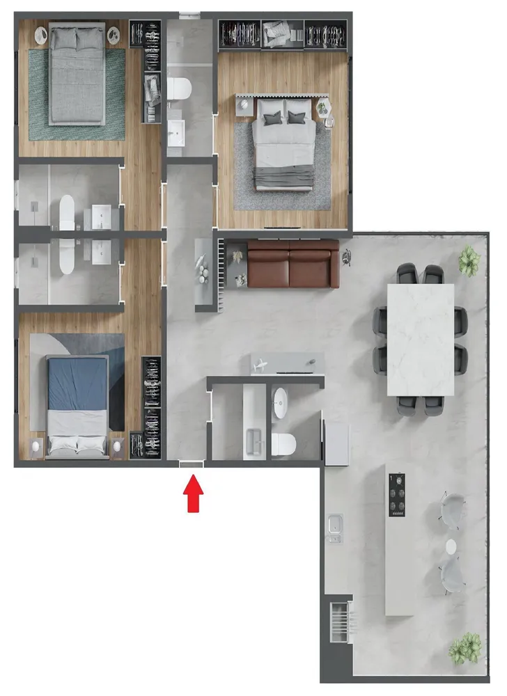 Apartamento, 3 quartos, 124 m² - Foto 15