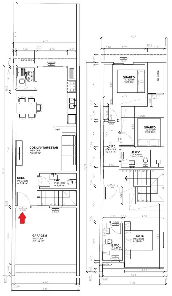 Sobrado, 3 quartos, 111 m² - Foto 8