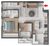 Apartamento, 2 quartos, 50 m² - Foto 4