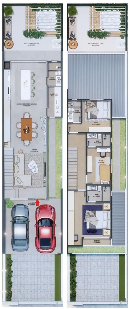 Sobrado, 3 quartos, 168 m² - Foto 15