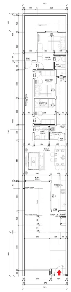 Sobrado, 3 quartos, 84 m² - Foto 4