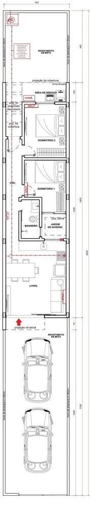 Sobrado, 2 quartos, 50 m² - Foto 1