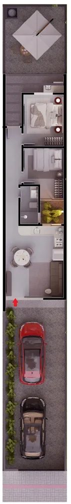Sobrado, 2 quartos, 50 m² - Foto 2