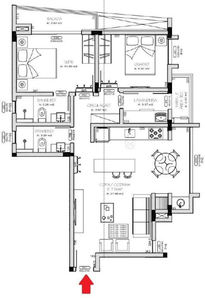 Apartamento, 2 quartos, 75 m² - Foto 17