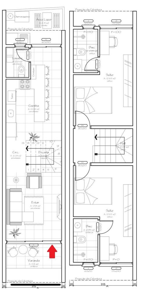 Sobrado, 2 quartos, 85 m² - Foto 3
