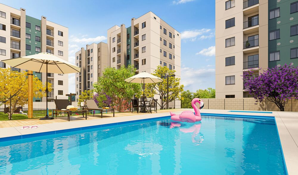 Apartamento, 2 quartos, 46 m² - Foto 1