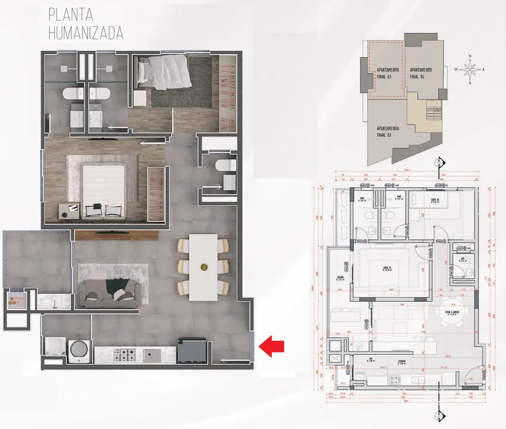 Apartamento, 2 quartos, 73 m² - Foto 11