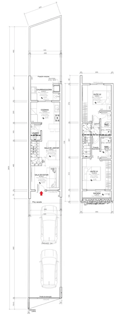 Sobrado, 2 quartos, 70 m² - Foto 4