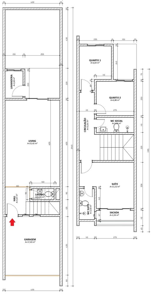 Sobrado, 3 quartos, 105 m² - Foto 3