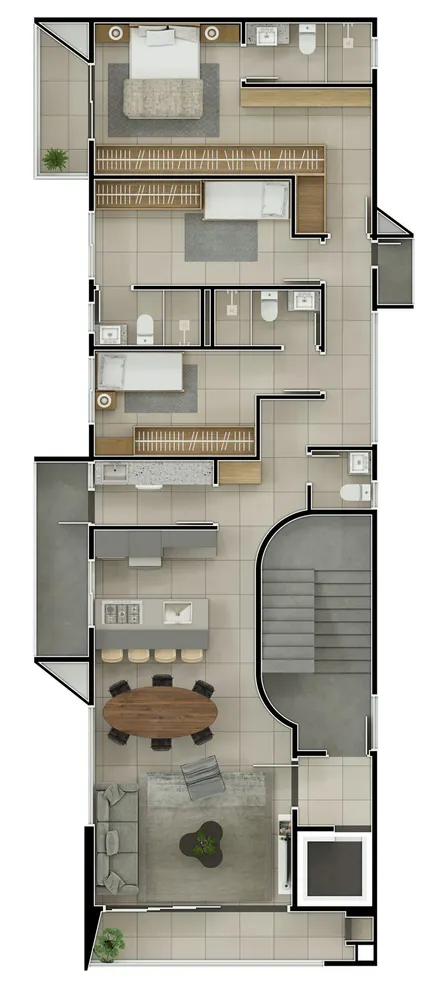 Apartamento, 3 quartos, 124 m² - Foto 14