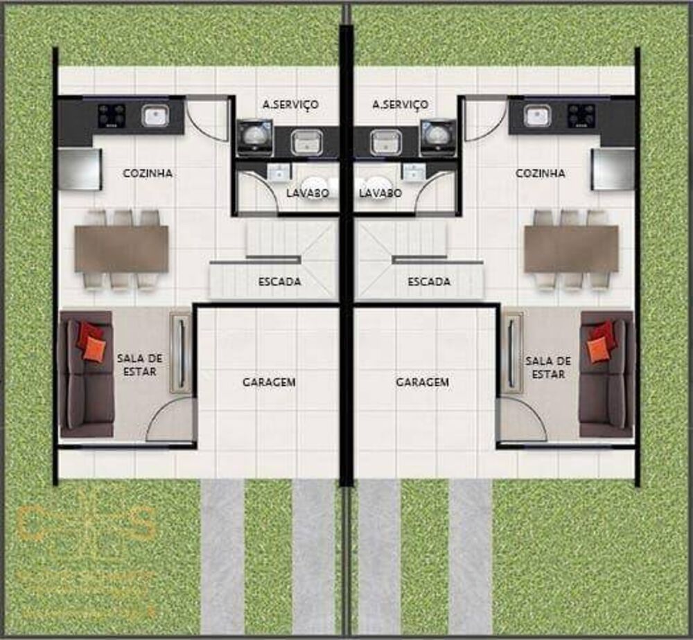 Sobrado, 3 quartos, 101 m² - Foto 3