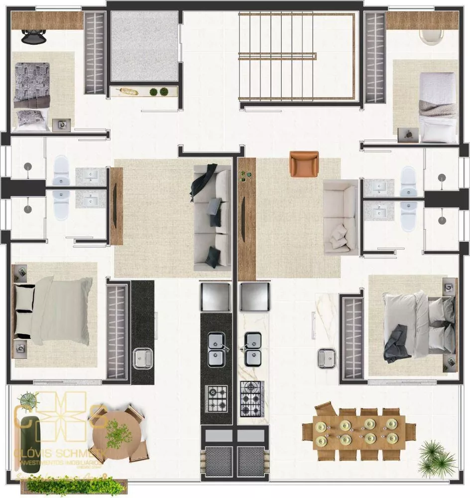 Apartamento, 2 quartos, 70 m² - Foto 3