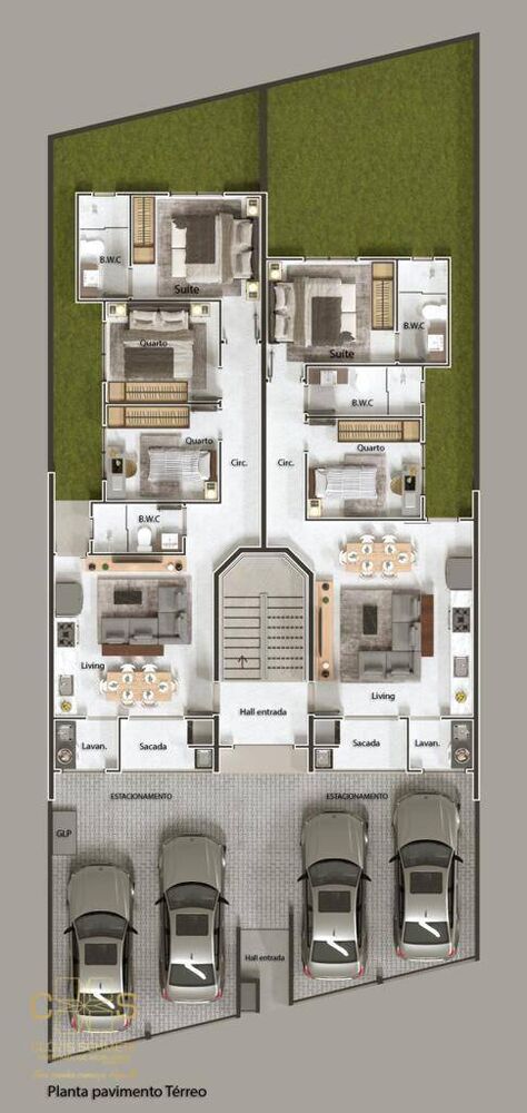 Apartamento, 3 quartos, 77 m² - Foto 3