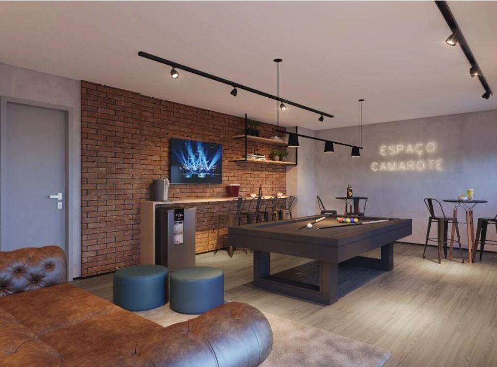 Apartamento à venda com 2 quartos, 34m² - Foto 2