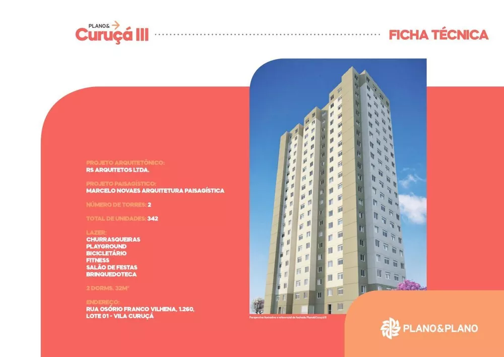 Apartamento à venda com 2 quartos, 32m² - Foto 1