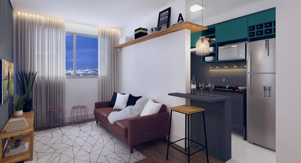 Apartamento à venda com 2 quartos, 38m² - Foto 4